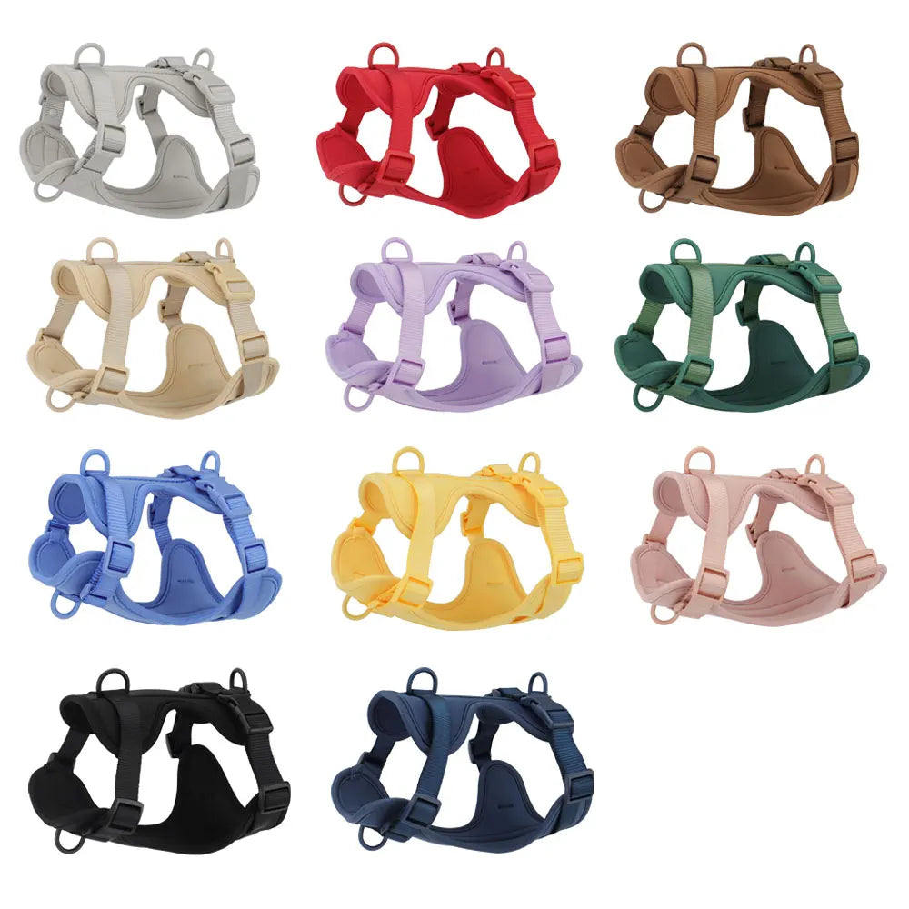 Hundegeschirr aus Nylon & Taucherstoff – Bequem & Strapazierfähig, Für Alle Größen (XS-XL)