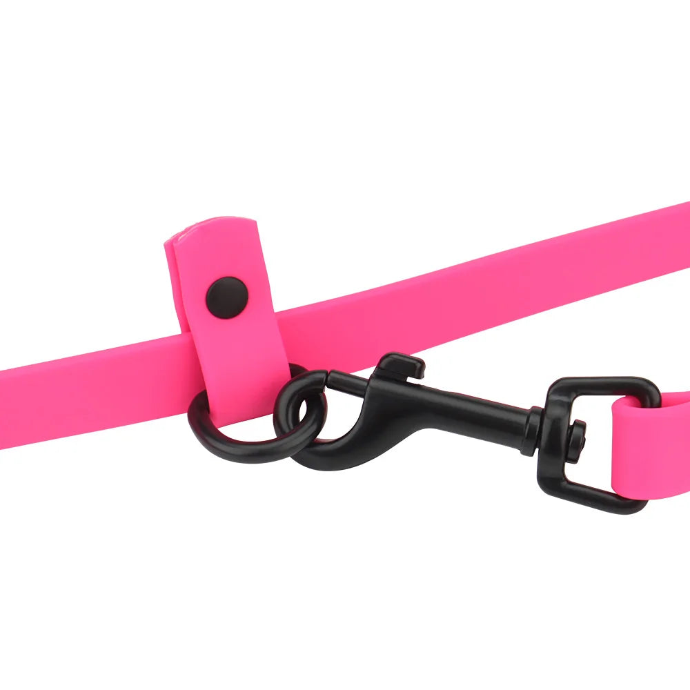 Robuste PVC Hundeleine – Wasserdicht, Pflegeleicht & Ideal für den Alltag