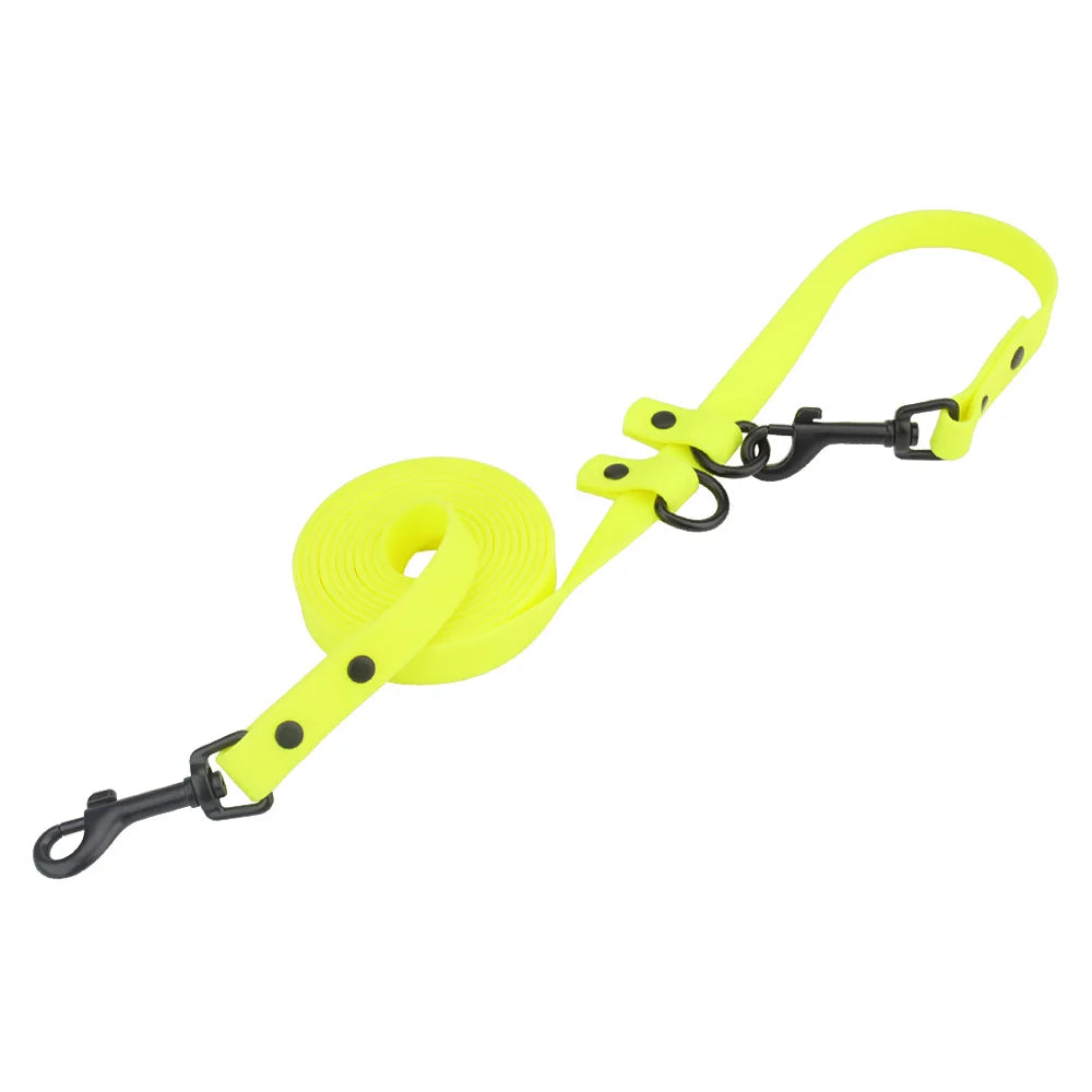 Robuste PVC Hundeleine – Wasserdicht, Pflegeleicht & Ideal für den Alltag