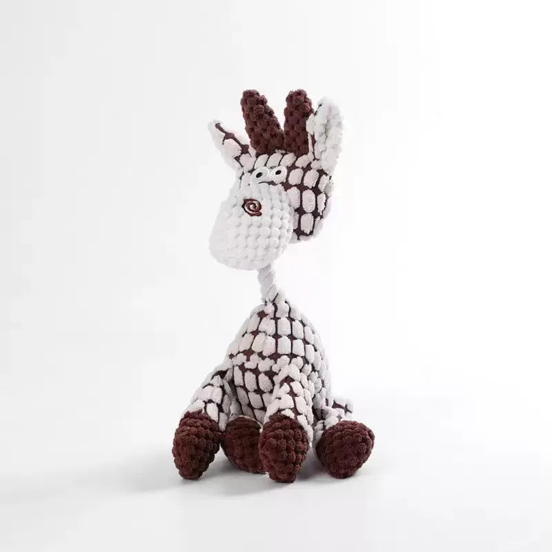 Plüsch Hundespielzeug mit Quietschfunktion – Weich, Langlebig