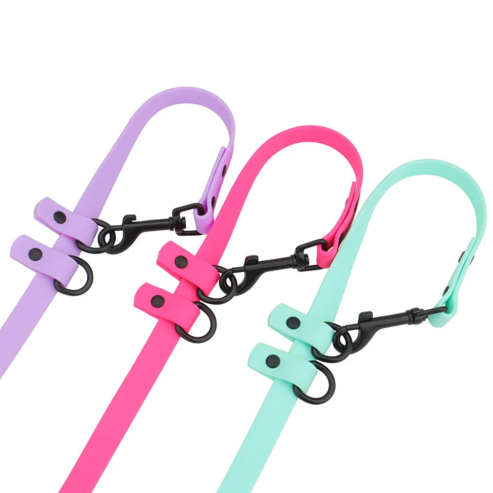 Robuste PVC Hundeleine – Wasserdicht, Pflegeleicht & Ideal für den Alltag