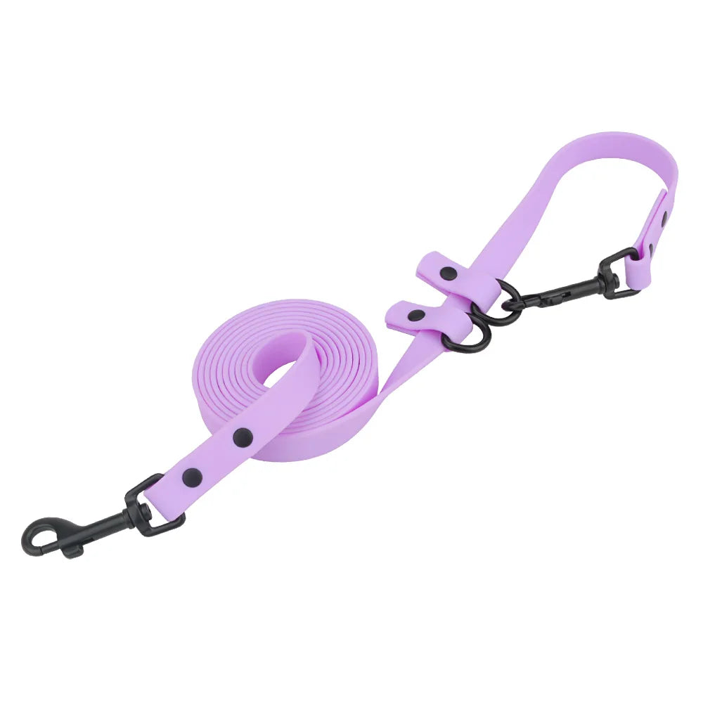 Robuste PVC Hundeleine – Wasserdicht, Pflegeleicht & Ideal für den Alltag