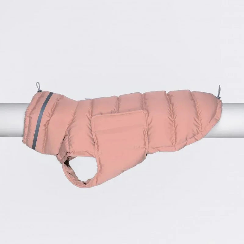 Warmer Hundemantel aus 100 % recyceltem Polyester