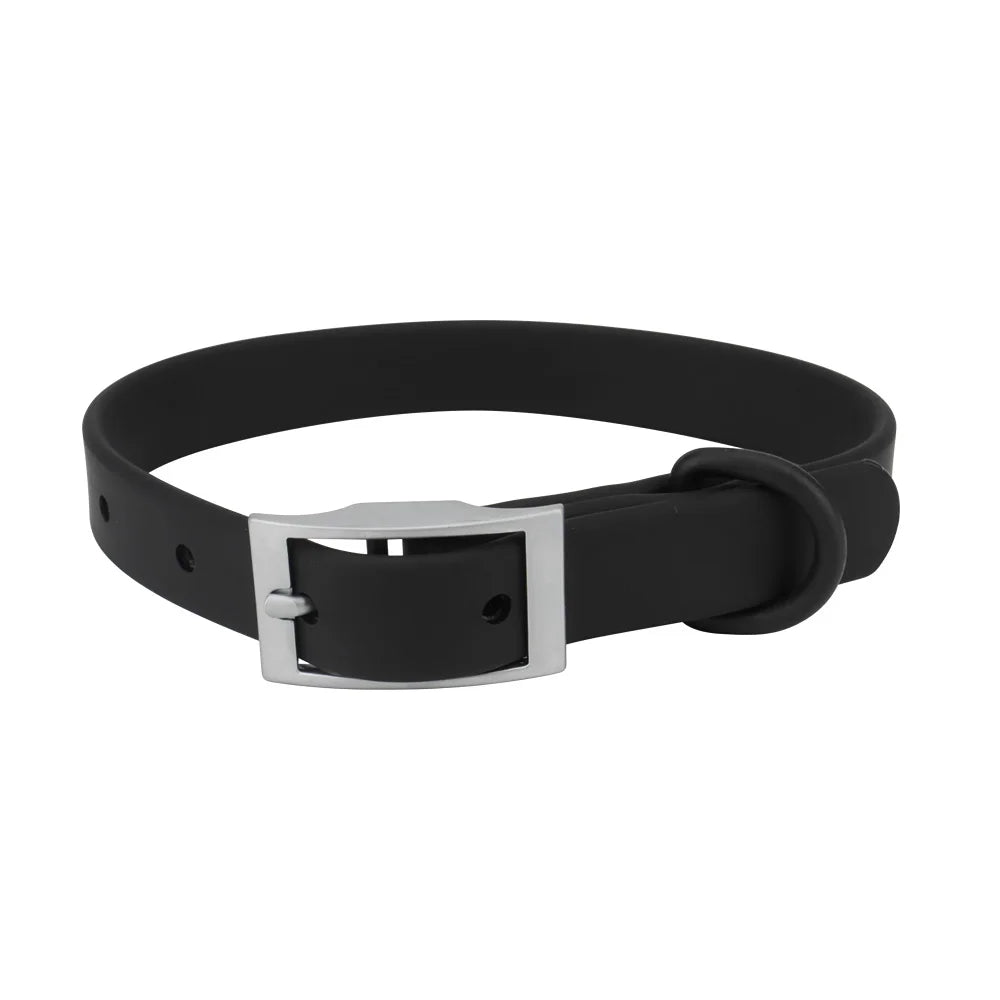 Verstellbares PVC Hundehalsband – Wasserdicht & Leicht zu Reinigen, in Trendigen Candy Farben, XS-XL