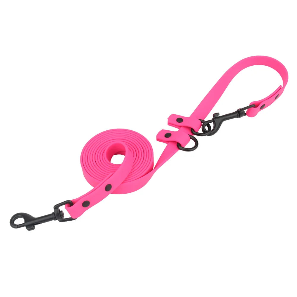 Robuste PVC Hundeleine – Wasserdicht, Pflegeleicht & Ideal für den Alltag